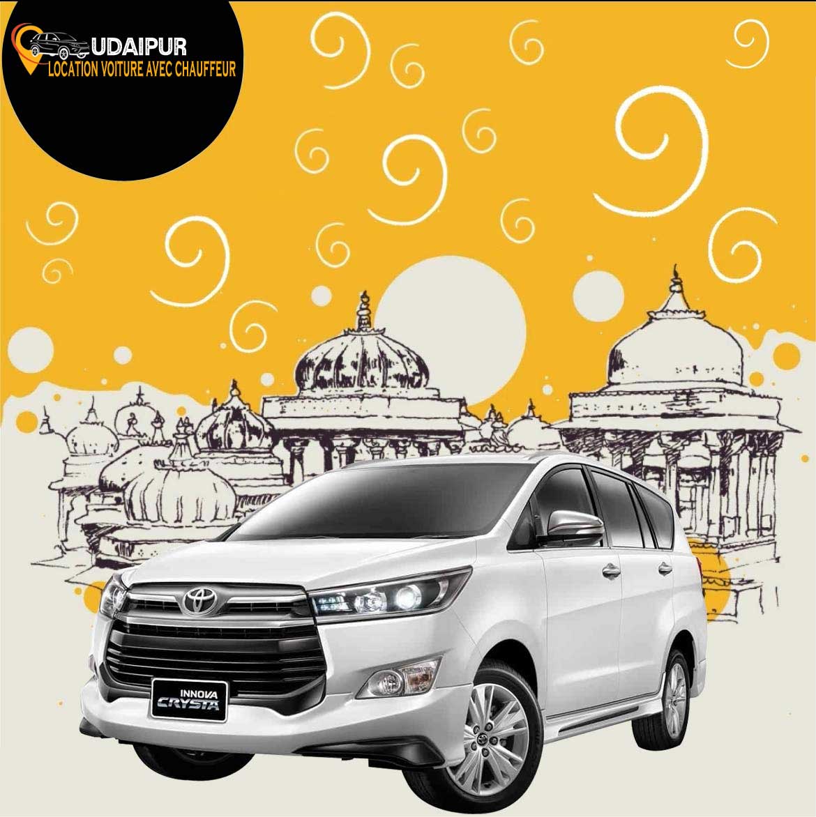 Location Voiture Avec Chauffeur Udaipur